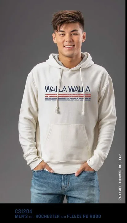 Walla Walla fleece hoodie