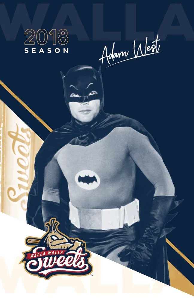 Adam West player poster